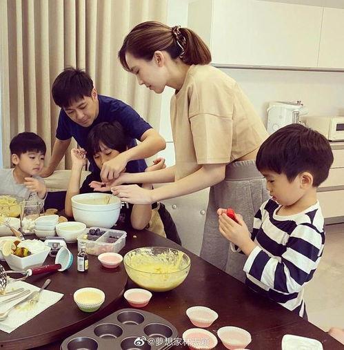 林志颖全家照片,温馨全家福曝光